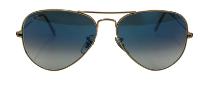 Ray Ban Gafas Aviator, 40€, Accesorios, Azul, Metal - Dorado, Vista frontal